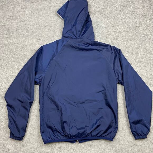 Cracker Barrel jacket Mens S womens M windbreaker hood pocket workwear fullzip ￼ - Picture 2 of 10